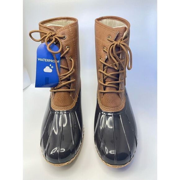 JBU Maplewood waterproof Boots for woman, Color chocolate brown, Size: 11 - Picture 3 of 8